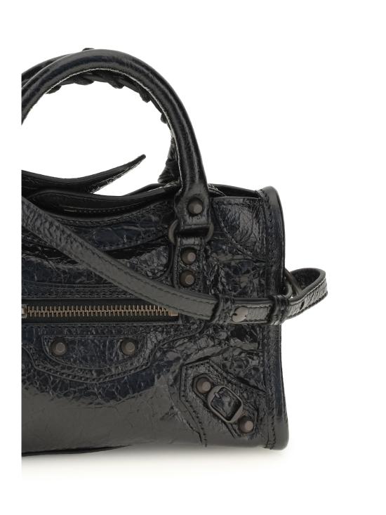 26FW 발렌시아가 르 시티 백 나노 램스킨 8657642ACFH 1000 BLACK - BALENCIAGA