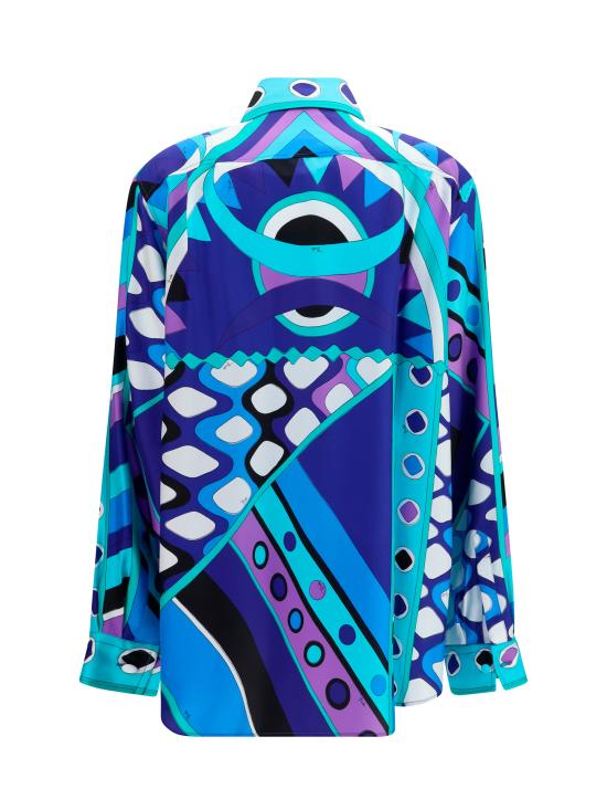 26SS 푸찌 블라우스 6HRJ106H853 021 LIGHT BLUE - PUCCI
