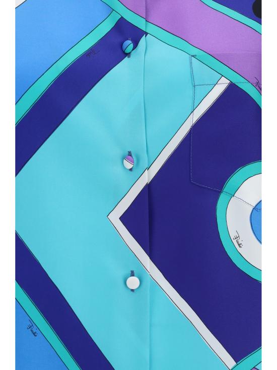 26SS 푸찌 블라우스 6HRJ106H853 021 LIGHT BLUE - PUCCI