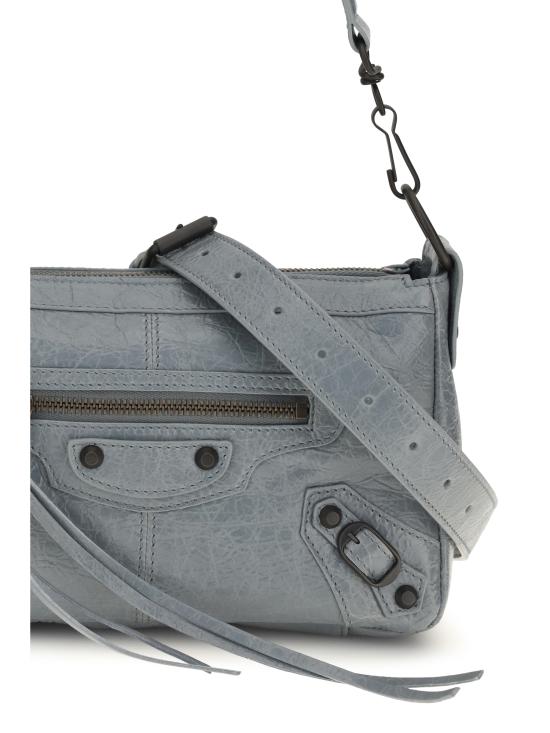 26FW 발렌시아가 르 시티 모토 미니백 8661222ABEK 4751 GREY - BALENCIAGA