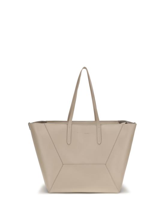 26SS 브루넬로 쿠치넬리 모닐리 카프스킨 BC 듀오 백 MBXAD2571 C8922 BEIGE