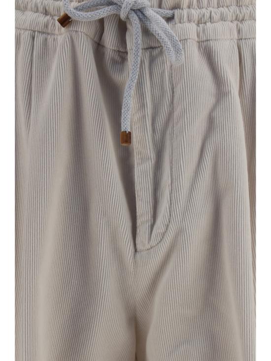 26FW 브루넬로 쿠치넬리 스트레이트 팬츠 M279NE1710 C6332 BEIGE - BRUNELLO CUCINELLI