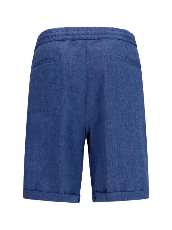 26SS 브루넬로 쿠치넬리 숏팬츠 MZ408U0020 C025 BLUE - BRUNELLO CUCINELLI