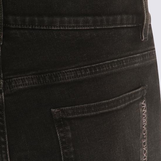 26FW 돌체앤가바나 데님 팬츠 GY07CZ G8PJ1S9001 Black - DOLCE & GABBANA