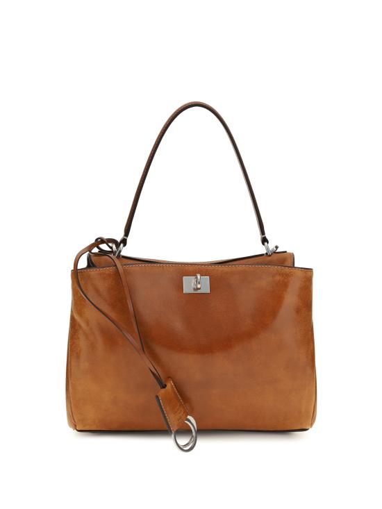26FW 발렌시아가 로데오 스몰 핸드백 7897792ABP7 2753 BROWN