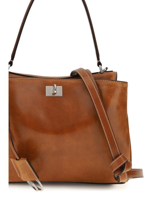 26FW 발렌시아가 로데오 스몰 핸드백 7897792ABP7 2753 BROWN - BALENCIAGA