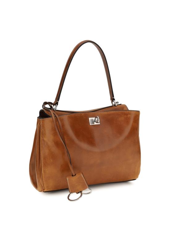 26FW 발렌시아가 로데오 스몰 핸드백 7897792ABP7 2753 BROWN - BALENCIAGA