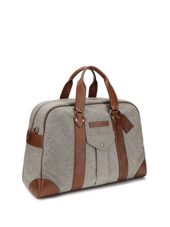 26FW 브루넬로 쿠치넬리 더플백 MBPABU394 CZV25 BEIGE - BRUNELLO CUCINELLI