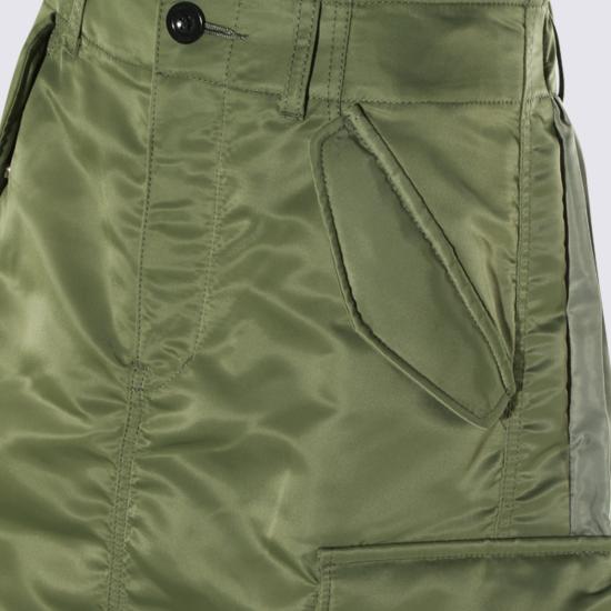 26FW 사카이 미디 스커트 SCW305 501 Khaki - SACAI