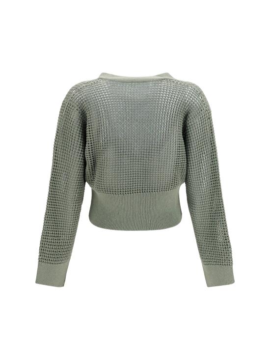 26SS 브루넬로 쿠치넬리 가디건 MDV762106 C3066 GREEN - BRUNELLO CUCINELLI