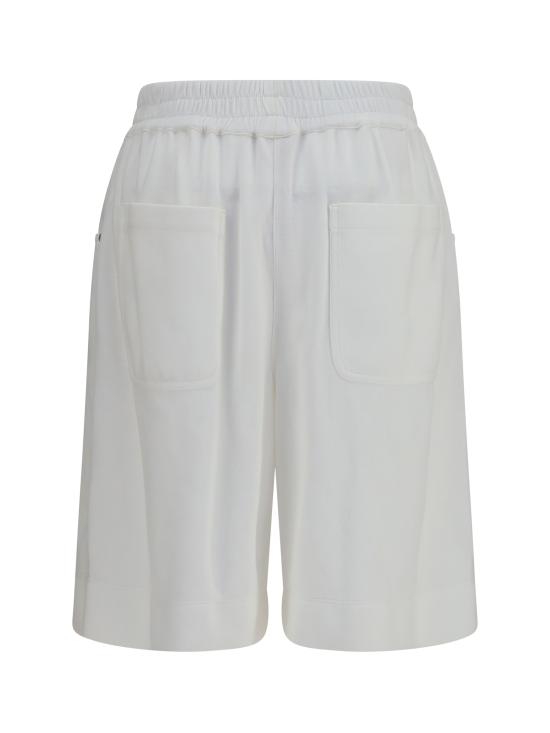 26SS 브루넬로 쿠치넬리 숏팬츠 MG927P9205 C7220 WHITE - BRUNELLO CUCINELLI