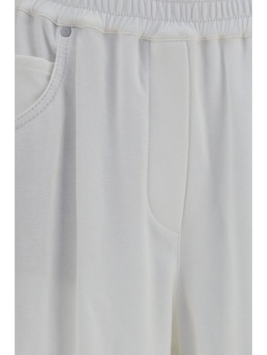 26SS 브루넬로 쿠치넬리 숏팬츠 MG927P9205 C7220 WHITE - BRUNELLO CUCINELLI