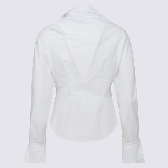 26FW 비비안웨스트우드 드렁큰 셔츠 1501000C W009QA401 White - VIVIENNE WESTWOOD