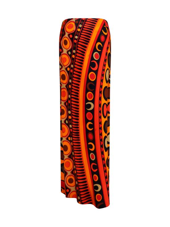 26SS 푸찌 롱 스커트 6HRW066H888 065 ORANGE - PUCCI
