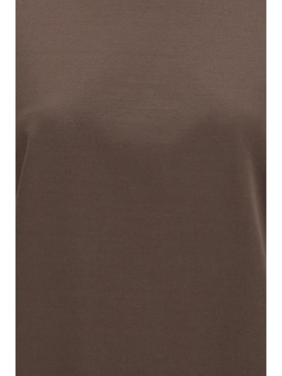 26SS 브루넬로 쿠치넬리 반팔 티셔츠 M0T81BX800 C8589 BROWN - BRUNELLO CUCINELLI