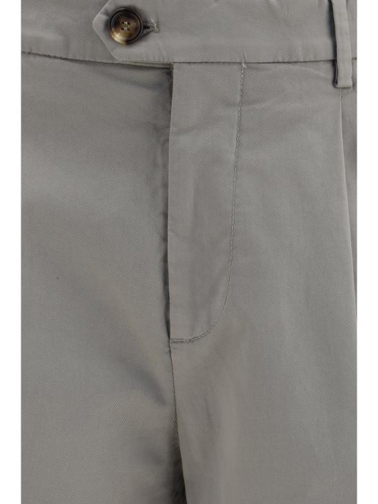 26SS 브루넬로 쿠치넬리 수트 팬츠 M289LE1450 C6018 KHAKI - BRUNELLO CUCINELLI