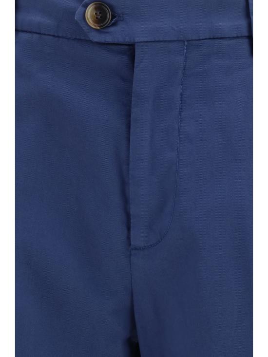 26SS 브루넬로 쿠치넬리 수트 팬츠 M289LE1450 C6049 BLUE - BRUNELLO CUCINELLI