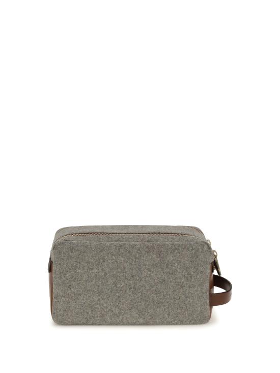 26FW 브루넬로 쿠치넬리 뷰티 케이스 MWPABU334 CZV25 GREY