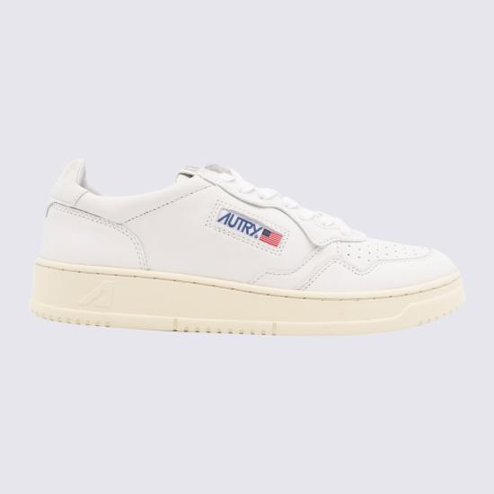 26FW 오트리 메달리스트 로우 스니커즈 AULM GG04 White