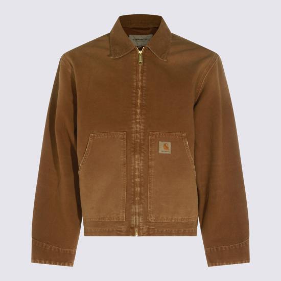 26FW 칼하트 WIP 봄버 자켓 I036867 1FJ17 HAMILTON BROWN