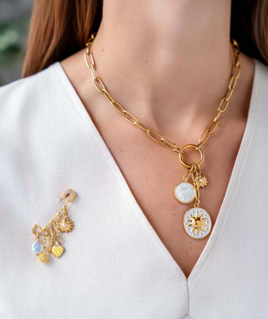  로니 폴 주얼리 브로치 셀레스티얼 - LONI PAUL JEWELRY