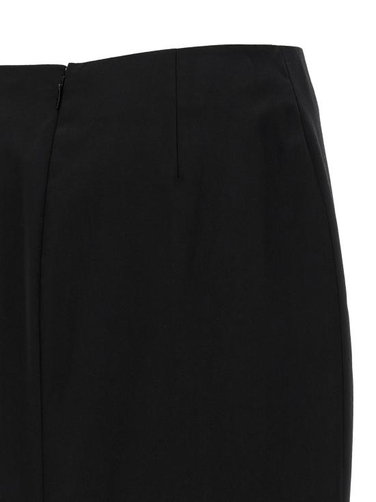 26FW 더로우 미디 스커트 7370W4327BLK Black - THE ROW