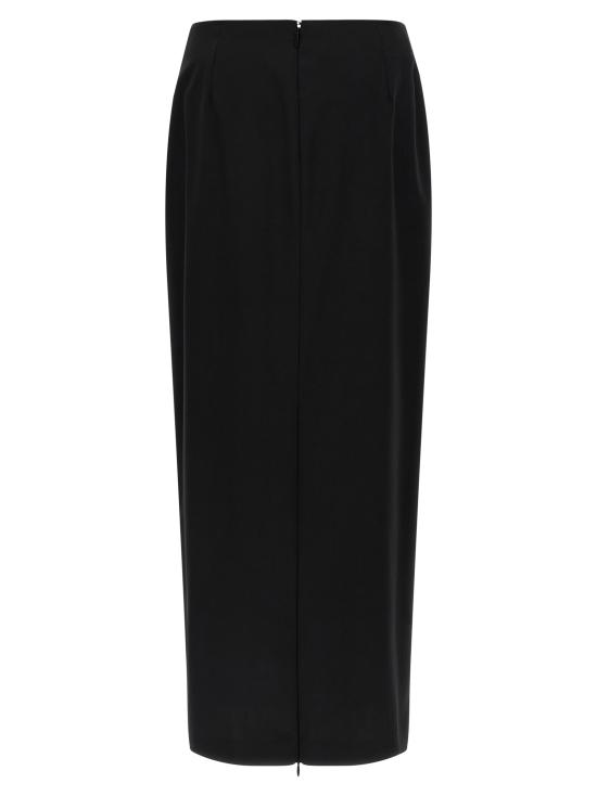 26FW 더로우 미디 스커트 7370W4327BLK Black - THE ROW