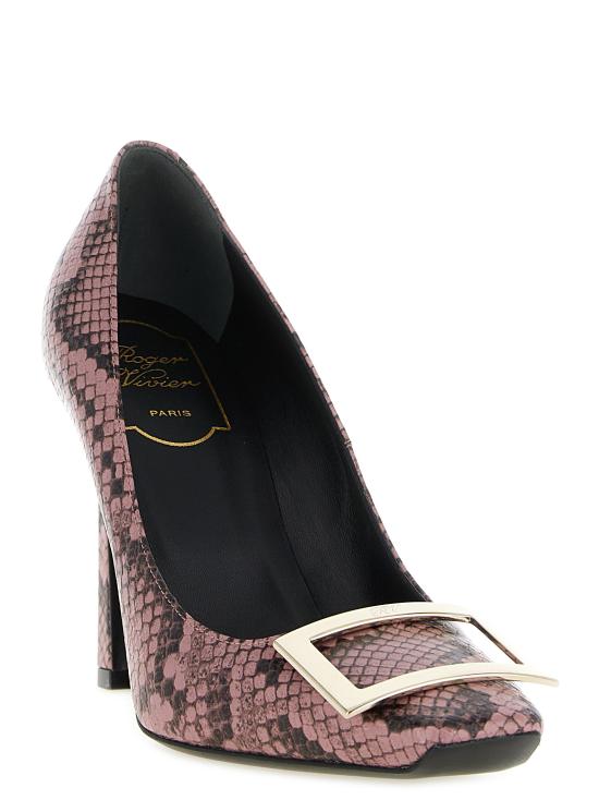 26FW 로저비비에 힐/펌프스 RVW40115280VJFM424 Purple - ROGER VIVIER