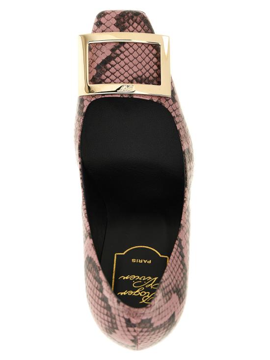 26FW 로저비비에 힐/펌프스 RVW40115280VJFM424 Purple - ROGER VIVIER