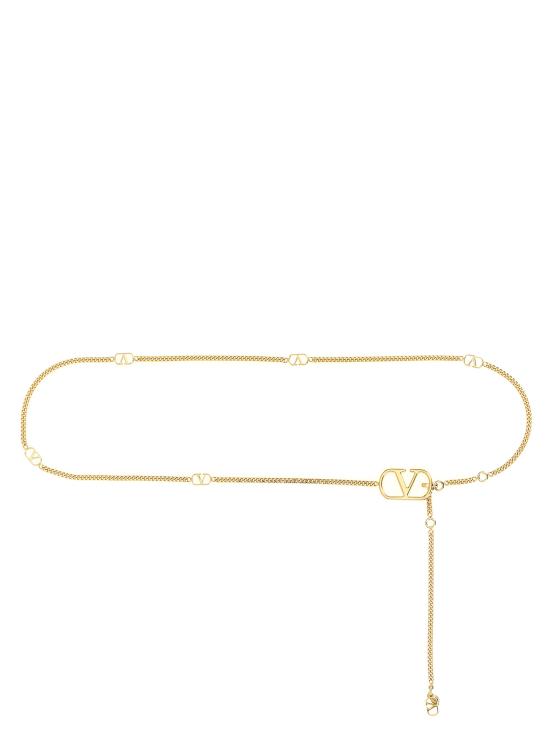 26FW 발렌티노 가라바니 슬림 벨트 W2T0SY0VJTCS4 Gold