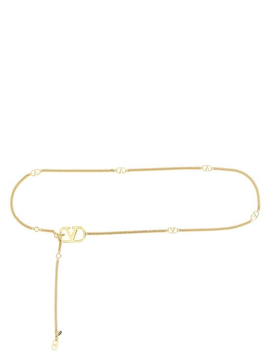 26FW 발렌티노 가라바니 슬림 벨트 W2T0SY0VJTCS4 Gold - VALENTINO GARAVANI