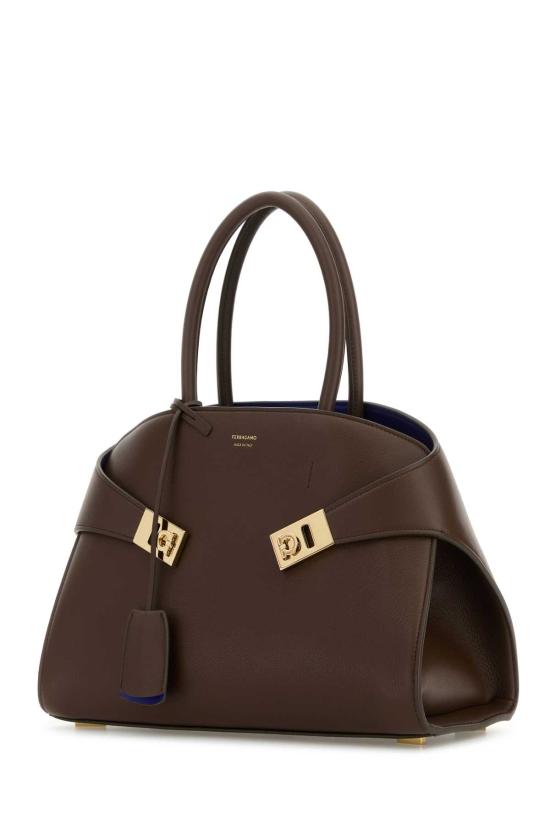 26FW 살바토레 페라가모 토트백 215608771867 CLAYLAPIS Brown - SALVATORE FERRAGAMO
