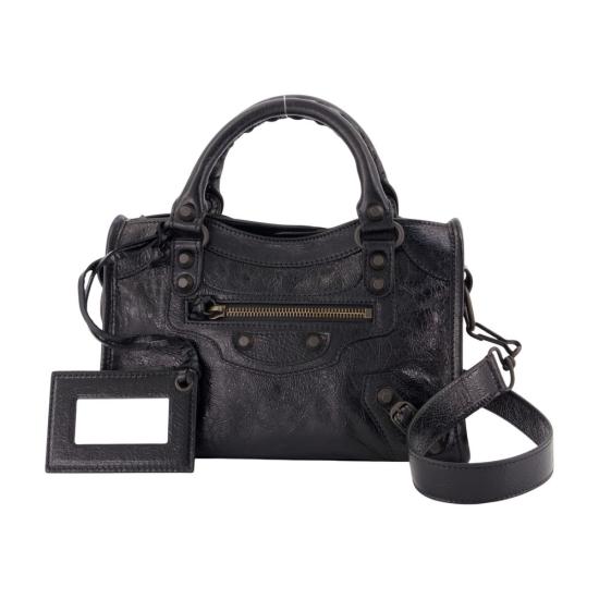 26FW 발렌시아가 르 시티 백 865763 2ACFH 1000 black