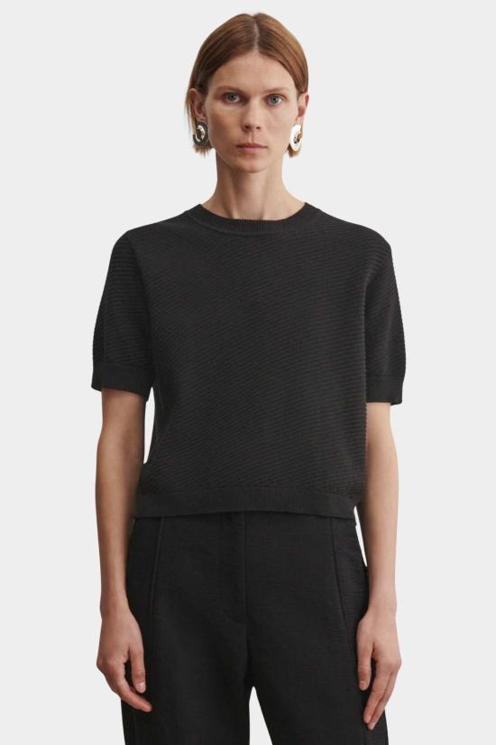  레이첼 코미 블라우스 칼리브라 탑 블랙 - RACHEL COMEY
