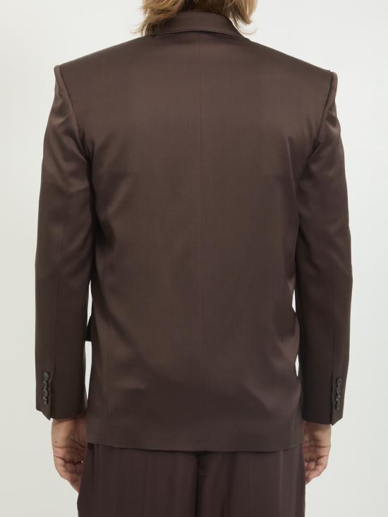 26SS 생로랑 수트 자켓 854418 BROWN - SAINT LAURENT