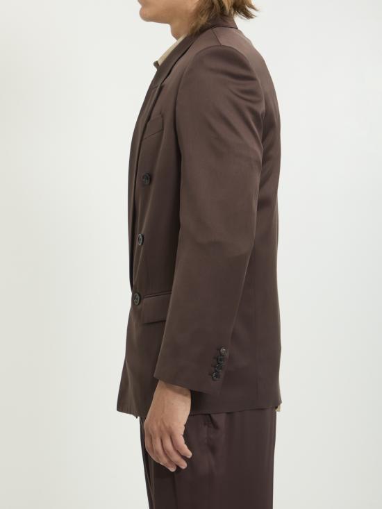 26SS 생로랑 수트 자켓 854418 BROWN - SAINT LAURENT
