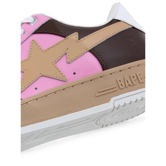 26SS 베이프 스니커즈 001FWM301306M BROWN BROWN PINK - BAPE