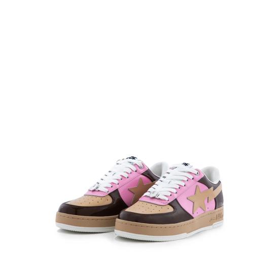 26SS 베이프 스니커즈 001FWM301306M BROWN BROWN PINK - BAPE