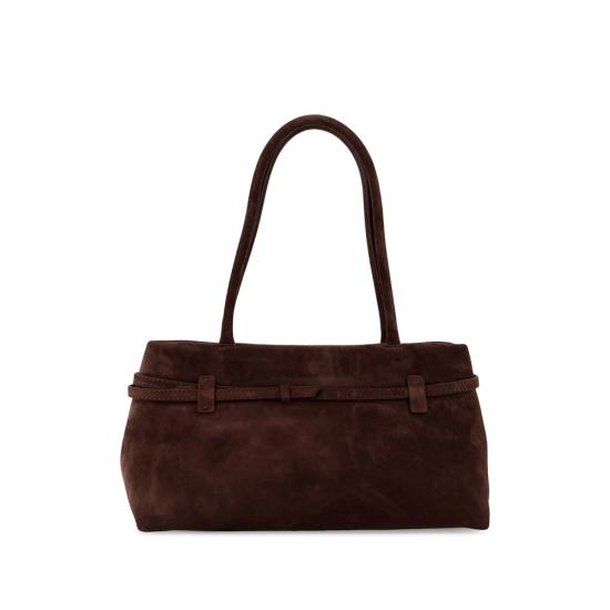 26FW 마누아뜰리에 숄더백 2025262 EAST WEST DEBRO BROWN - MANU ATELIER