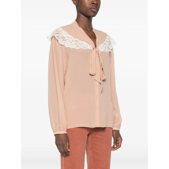 26FW 끌로에 블라우스 26AHT38002 6H7 NEUTRALS - CHLOE