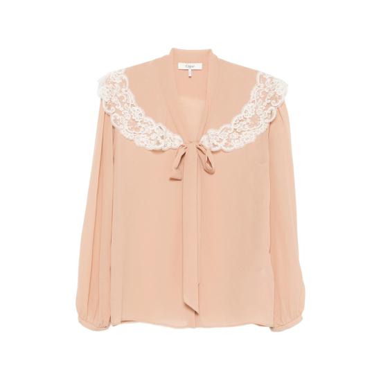 26FW 끌로에 블라우스 26AHT38002 6H7 NEUTRALS