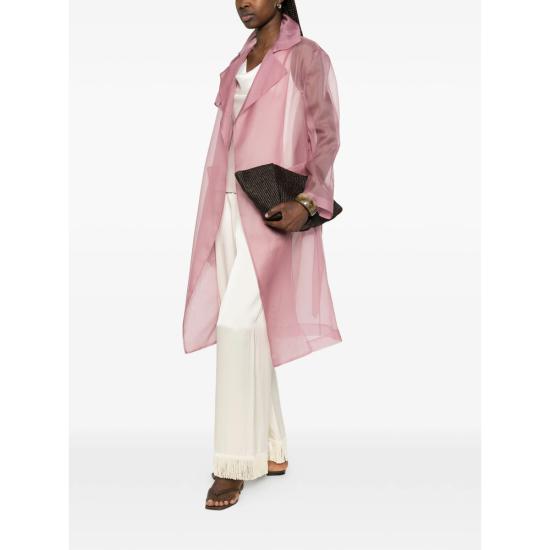 26SS 안토넬리 피렌체 트렌치 코트 N7769Q VALMOREA PINK - ANTONELLI FIRENZE