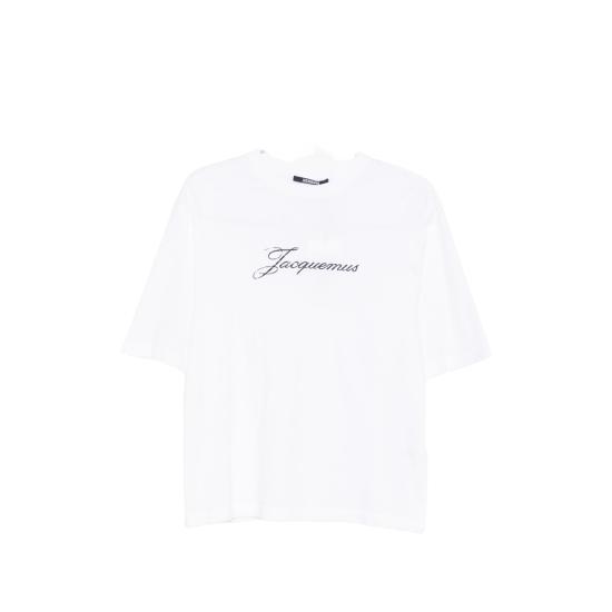 26FW 자크뮈스 자크뮈스 티셔츠 TSW00596 AJ00289 100 WHITE