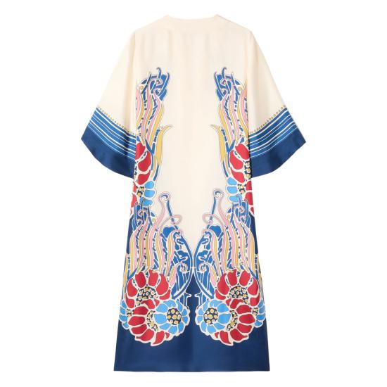 26SS 라 더블제이 미디 원피스 DRE0564 SIL006LEM0 BU03 NEUTRALS BLUE - LA DOUBLEJ