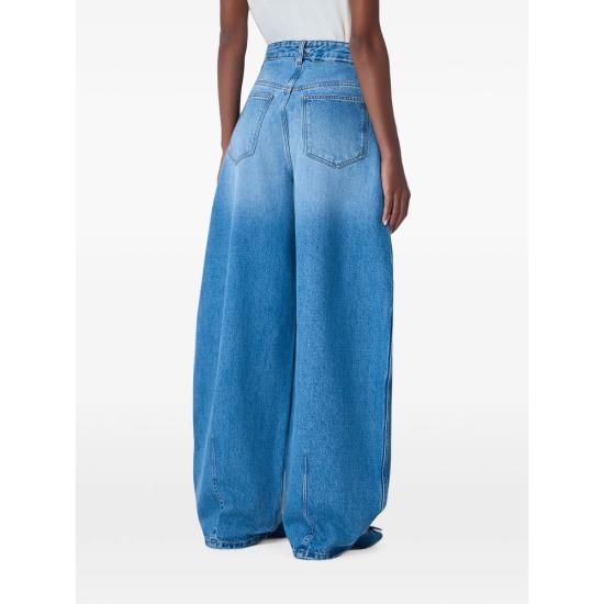 26FW 자크뮈스 더 오발로 드 님 데님 팬츠 PAW00609 AD00038 33C BLUE - JACQUEMUS