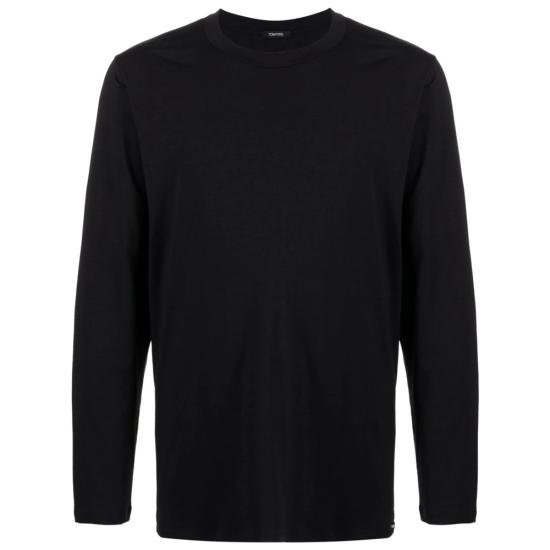 26FW 톰포드 긴팔 티셔츠 T4M141410 002 BLACK