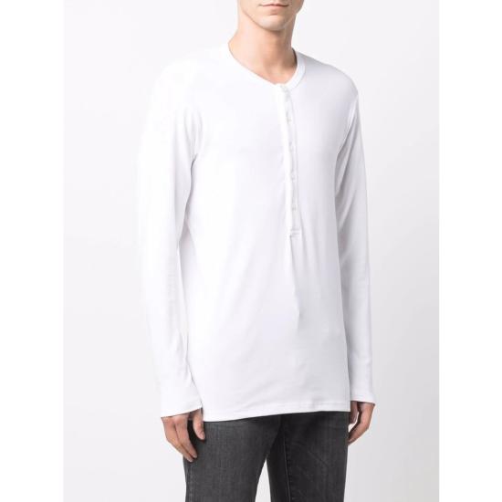 26SS 톰포드 긴팔 티셔츠 T4M151040 100 WHITE - TOMFORD