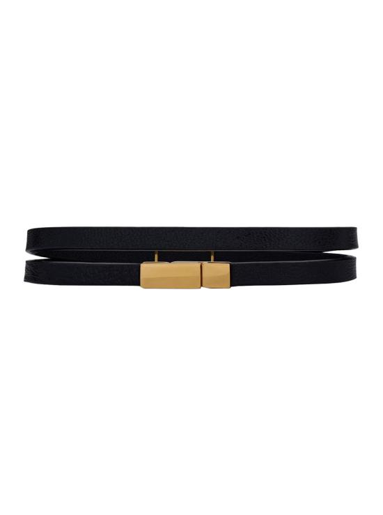 26FW 생로랑 팔찌 745602BL40J1000 Black - SAINT LAURENT
