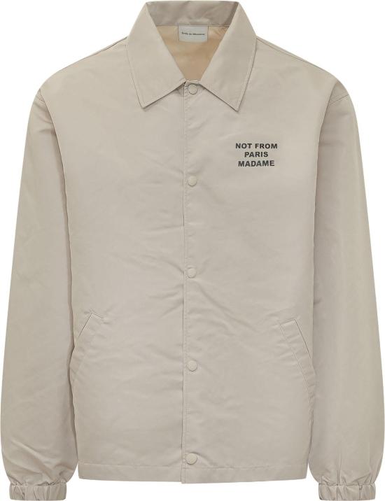 26FW 드롤드무슈 봄버 자켓 PERMJT183PA014MT TAUPE