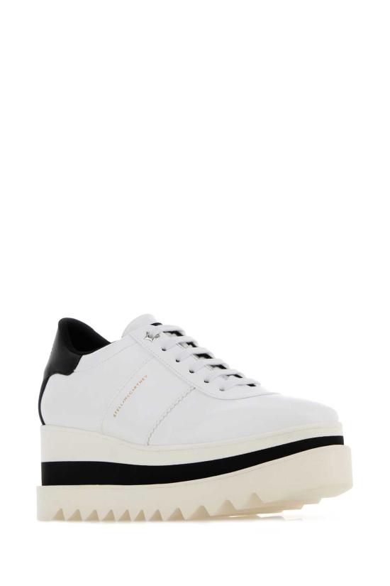 26FW 스텔라 맥카트니 스닉엘리세 플랫폼 트레이너 810611AP0AM0 9001 White - STELLA MCCARTNEY